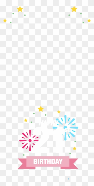 Birthday Snapchat Filter Clipart Png Freeuse Download - Birthday Snapchat Filter Png Transparent Png