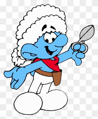 Wooly Smurf Clipart