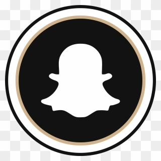 Nmmi Snapchat - Snapchat Logo Png Black Clipart