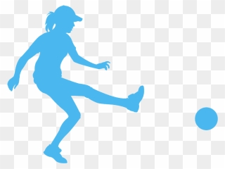 Kickball Silhouette Png Clipart