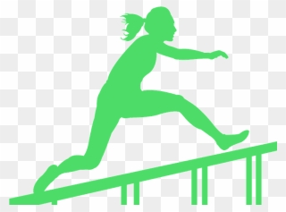 Hurdling Clipart