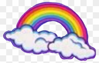 #lisafrank #rainbow #neon #girly #sprinkles #cute #clouds Clipart