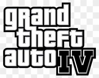 Gta 4 Transparent & Png Clipart Free Download - Grand Theft Auto 4 Logo