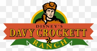 Disney Davy Crockett Ranch Logo Clipart