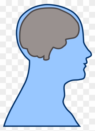 Cartoon Head And Brain Clipart