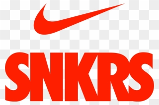 Red Nike Logo Png Clip Art Library - Nike Snkrs App Logo Transparent Png