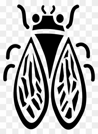 Cicada Clipart Sikple - Png Download