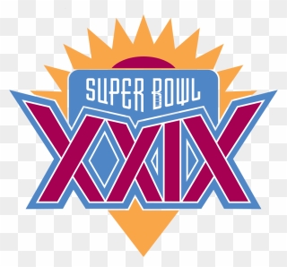 Francisco San Chargers Miami Nfl Bowl Angeles Clipart - Super Bowl 29 - Png Download