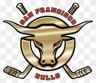 Transparent San Francisco Clipart Free - San Francisco Bulls Logo - Png Download
