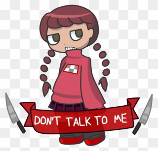 Shut Up Dont Talk To Me By Ch - Dont Talk To Me Cartoon Clipart