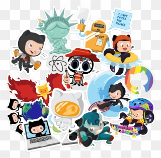 Github Stickers Clipart