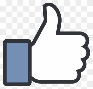 Facebook Thumbs Up Jpg Clipart