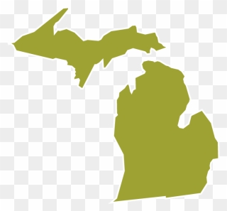 Michigan Electoral Map 2012 Clipart