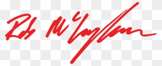 Signature - Clipart Red Signatures - Png Download