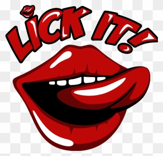 Lips Clipart Lick - Lick Png Transparent Png