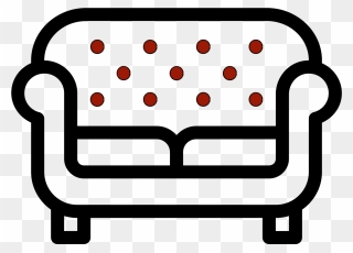 Null - Icono Sofa Png Clipart