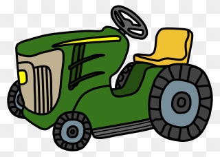 Tractor, Green, Yellow - Facebook Clipart