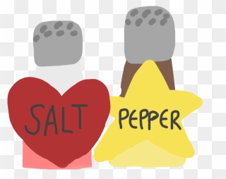 I ❤ Salt,i 🌟 Papper - Cellocator Clipart