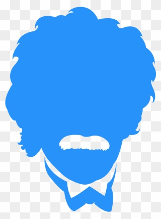 Albert Einstein Silhouette Clipart