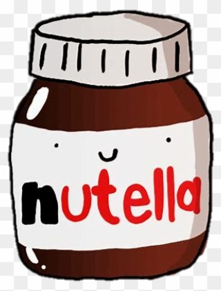 #nutella #nutelladrawing #nutellaspread #drawing #cute - Nutella Gif Transparent Clipart