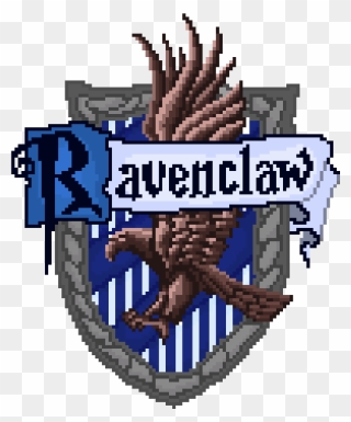 Ravenclaw House Harry Potter Ravenclaw Cross Stitch - Ravenclaw Crest Cross Stitch Clipart