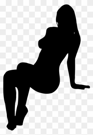 Silhouette Woman Photography Clip Art - Sexy Woman Transparent Silhouette - Png Download