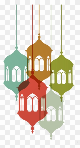 Ramadan Clipart Al Quran - Transparent Lantern Ramadan Png