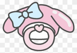 #mymelody #paci #pacifier #babygirl #littlespace #freetoedit - Little Space Paci Draw Clipart