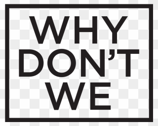 Why Don"t We Logo - Monochrome Clipart