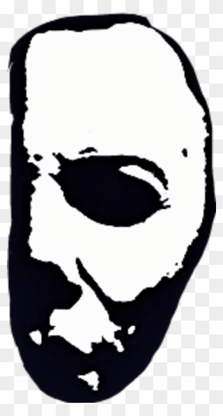 Michael Myers Half Face Clipart