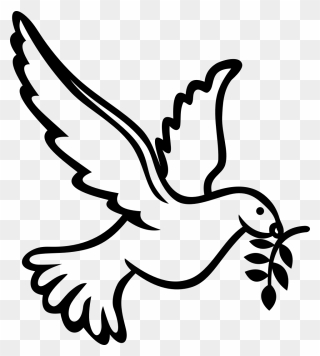 Peace Dove Big Image - Dove Clipart Png Transparent Png
