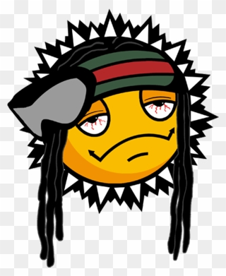 Chief Keef Glo Man - Chief Keef Glo Gang Emoji Clipart