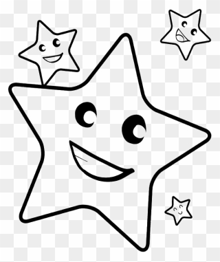 Star Drawing For Kids Clipart
