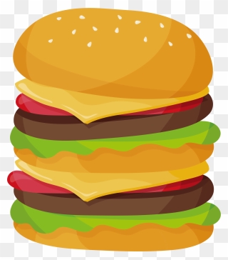Burger Clipart Burger Mcdonalds, Burger Burger Mcdonalds - Mcdonalds Big Mac Clipart - Png Download