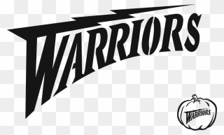 Golden State Warriors Clipart Black And White - Png Download