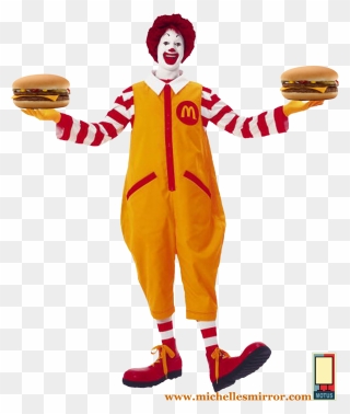 Mcdonalds Clown Png - Ronald Mcdonald Clipart