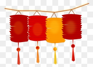 Hanging Sign Clip Art Png Related Image - Lantern Chinese New Year Clipart Transparent Png
