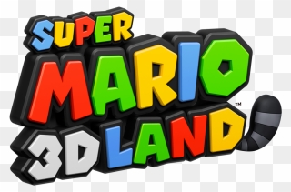 Sm3dl Facts - Super Mario 3d Land Title Clipart