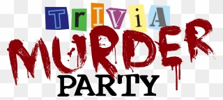 Trivia Murder Party Logo Clipart