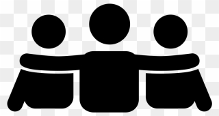 Society Clipart Team Building Activity - Family And Friends Icon - Png Download