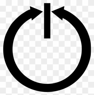 Hard Reset Icon - Time Symbol Png Clipart