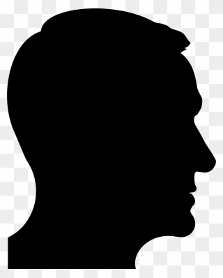 Transparent Clipart Head And Shoulders - Silhouette Head Clipart - Png Download