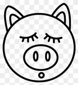 Pig Drawing Easy Clipart