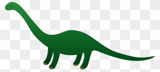 Brachiosaurus Drawing Easy Huge Freebie Download - Brontosaurus Clipart - Png Download