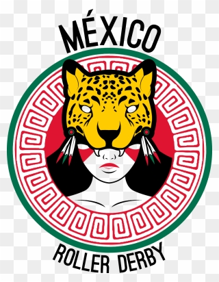 Roller Derby Team Mexico Clipart
