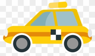 Taxi Emoji Clipart - Förbud Mot Trafik Med Fordon - Png Download