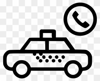 Call Taxi Svg Png Icon Free Download - Car Icon Pixel Clipart