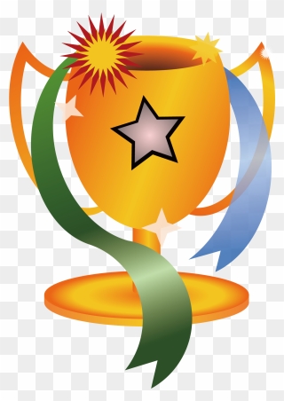 Trophy With Medal Clipart - Png Download