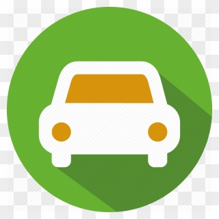 Transparent Taxi Driver Clipart - Flat Cab Icon Png