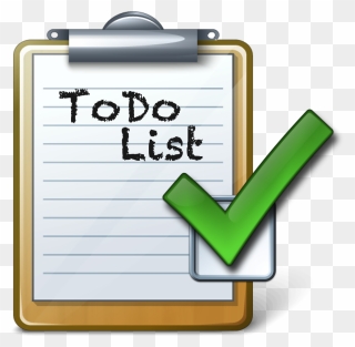 Do List Clipart - Png Download